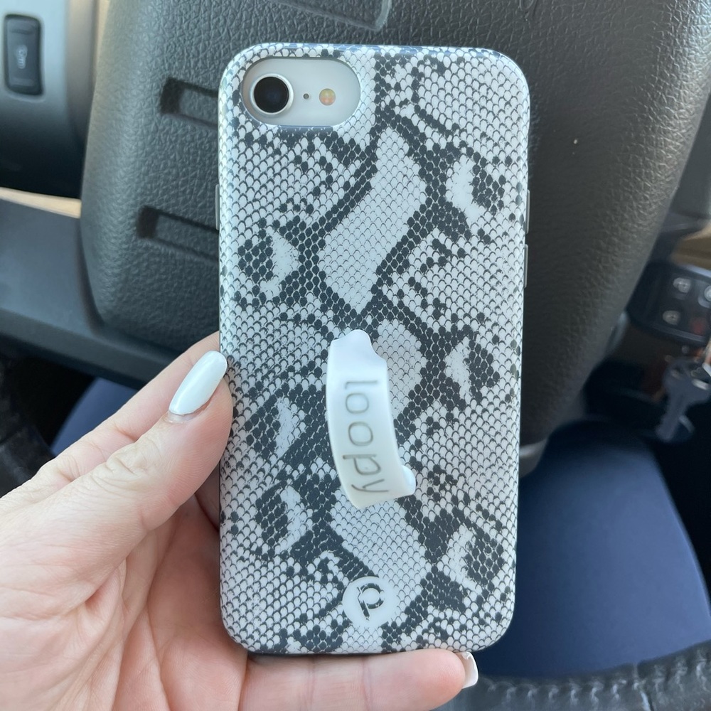 Iphone SE 2020 loopy case snakeskin